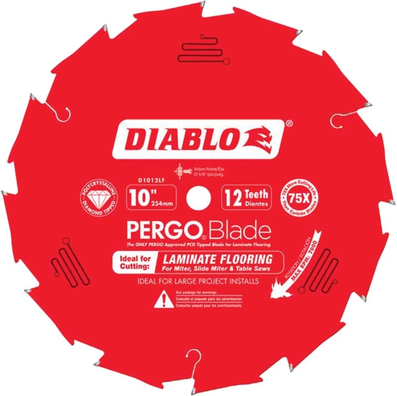 SAW BLADE DIAMOND 10INX12T    