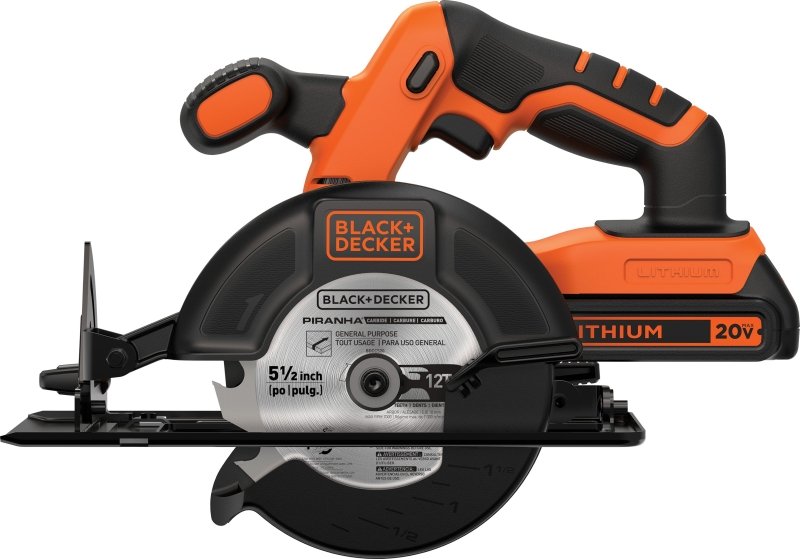 SAW CIRCULR W/BATT 20V 5-1/2IN