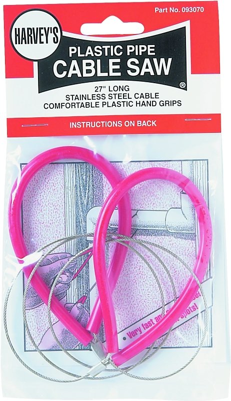 SAW PLASTIC PIPE CABLE        