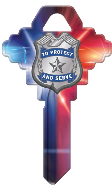 SC1 KEYBLANK POLICE BADGE     