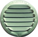 SCREEN LOUVER 1IN MILL RND ALU