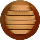 SCREEN LOUVER 3IN BRW RND ALUM