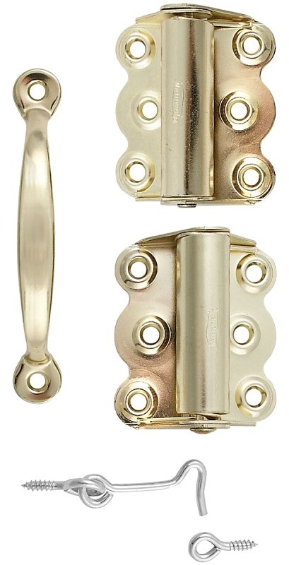 SCREEN/STORM DOOR ST BRASS    