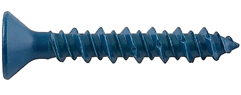 SCREW CNCRT BLU 3/16 X 1-3/4IN