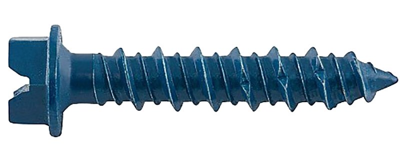SCREW CNCRT BLUE 1/4 X 1-1/4IN