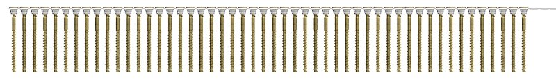 SCREW DECK BUGLE HEAD TAN 3IN 