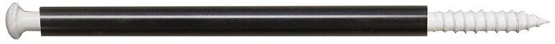 SCREW GUTTER 7IN WHT STAR 10PK