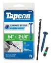 SCREW MASONRY PH 1/4X2-1/4    