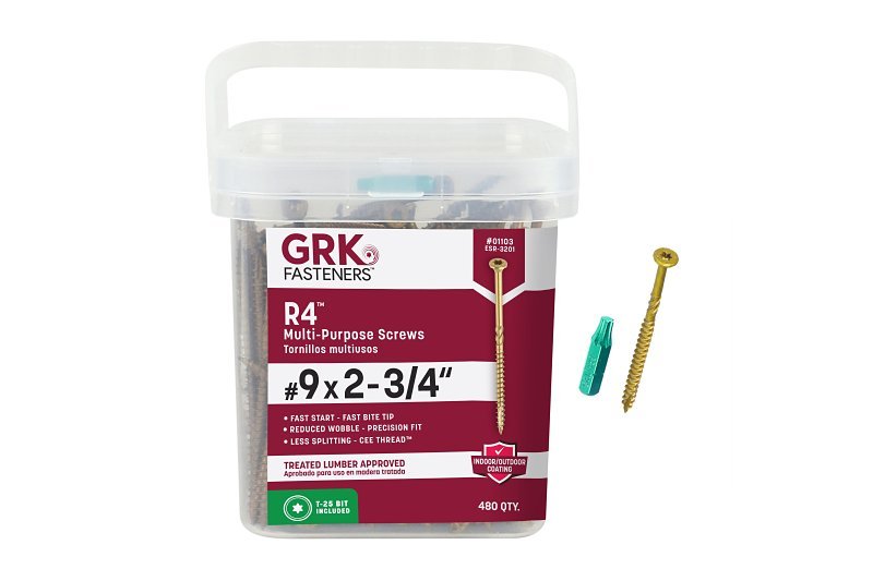 SCREW R4 STAR PPK 9X2-3/4IN   