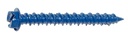 SCREW SLOTTED BLU 3/16X1-3/4IN