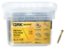 SCREW TRIM HEAD NO8 X 1-1/2IN 