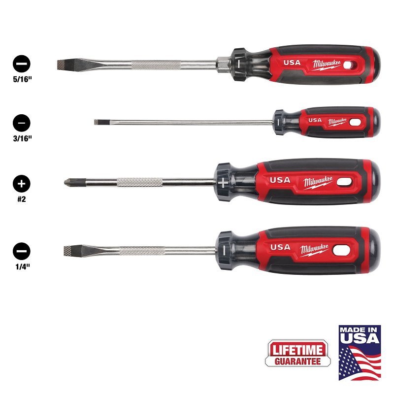 SCREWDRIVER SET GRIP CUSHION  