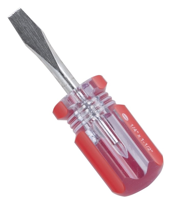 SCREWDRIVER SLOT 1/4X1-1/2IN  