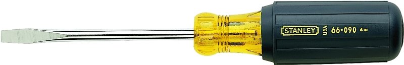 SCREWDRIVER SLOT 4IN VNY HNDL 