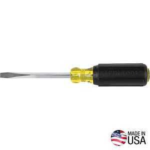 SCREWDRIVER SLOTTED 1/4X4IN HD