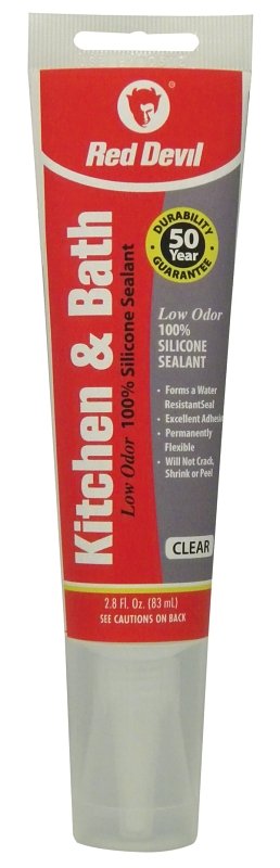 [6329833] SEALANT KTN BTH SILI CLR 2.8OZ