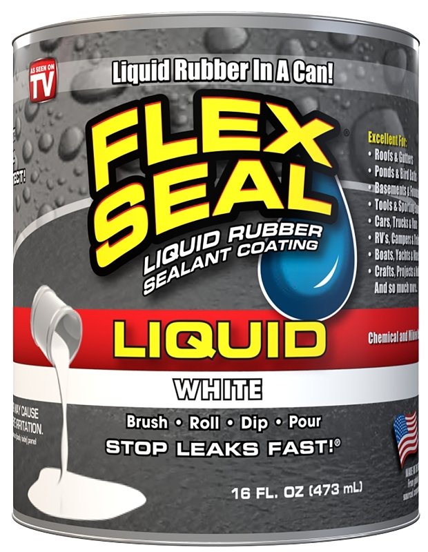 SEALANT LIQUID FLEX WHITE 16OZ