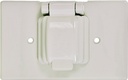 SGL RECEPTACLE/SWITCH COVER   