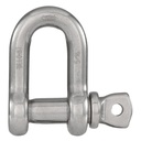 SHACKLE D SS 5/16IN           