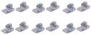 SHELF SUPPORT 1/4IN ZINC PLTD 