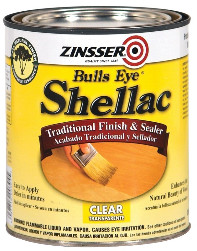 SHELLAC SEALR FNSH CLEAR QUART