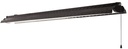 SHOPLIGHT BLK PATTERN 120V 4FT