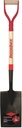 SHOVEL D-GRIP SQ PT BRDR SPADE