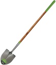 SHOVEL DIG STL LH RND PT WOOD 