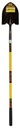 SHOVEL RND PT 48IN FBRGL YLLW 