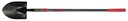 SHOVEL RND PT FIBRGLS HDL 48IN