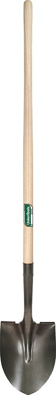 SHOVEL ROUND PT WOOD HDL 48 IN