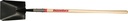 SHOVEL SQ PT WOOD HNDL 48IN   