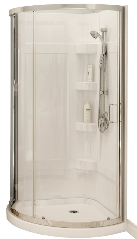 SHOWER KIT CYRENE RND 34IN    
