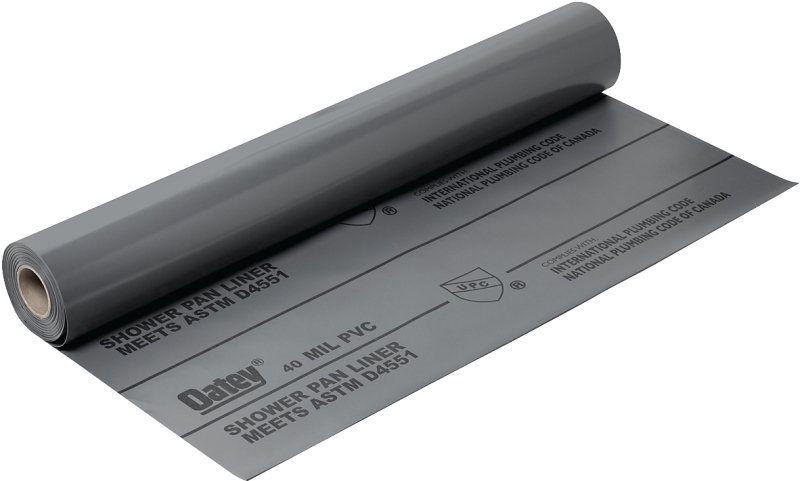 SHOWER PAN LINER PVC 5FTX40FT 