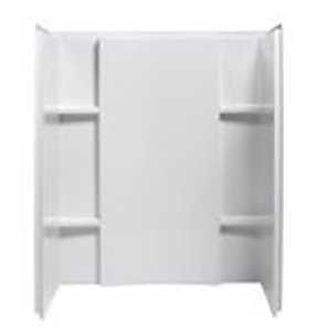 SHOWER WALL 48IN WHITE ACCORD 
