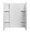 SHOWER WALL 48IN WHITE ACCORD 