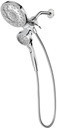 SHOWERHEAD DUAL HEAD NICKEL   