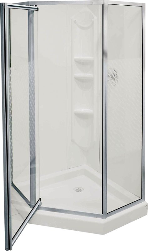 SHWR STAL KT HIMA 38X38X74IN  