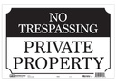 SIGN AL NO TRSPSNG B/W 9.25X14