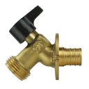 SILLCOCK QTR TRN BRASS 3/4IN  
