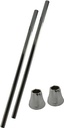 SINK LEGS 28 IN 2 FLANGES     