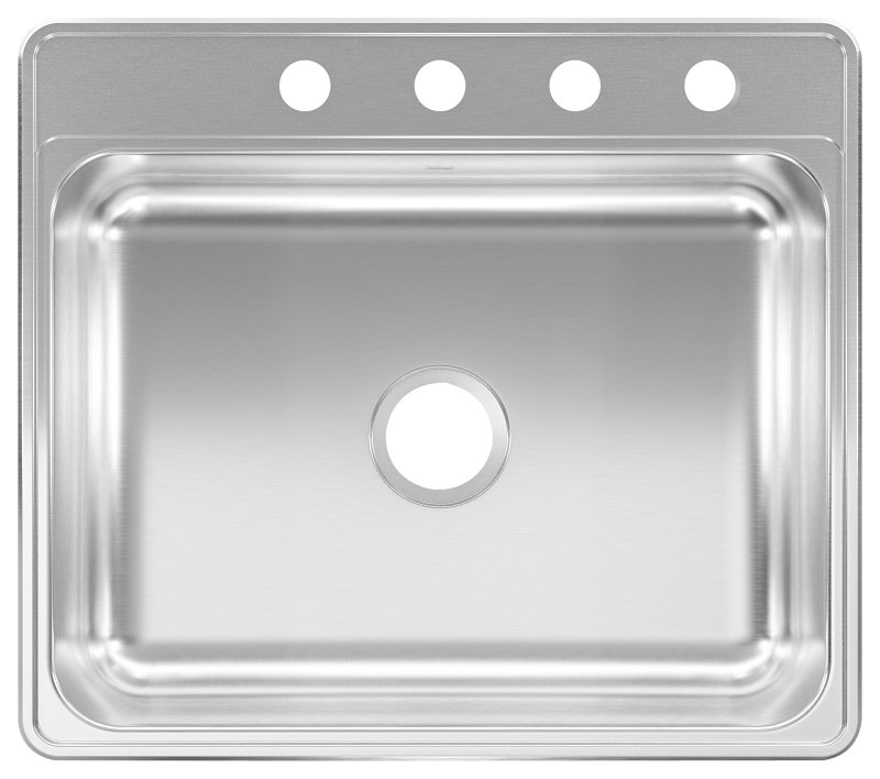 SINK SINGLE BOWL SS 25X22X6IN 