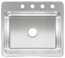 SINK SINGLE BOWL SS 25X22X7IN 