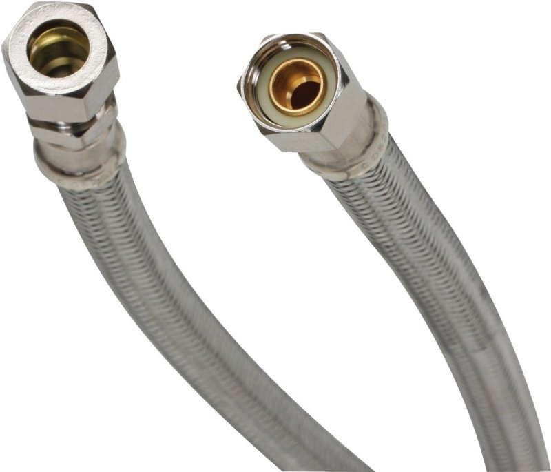 SINK SUPPLY LINE 3/8X3/8X12 SS