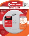 SMOKE ALARM VOICE DC B/O 10YR 