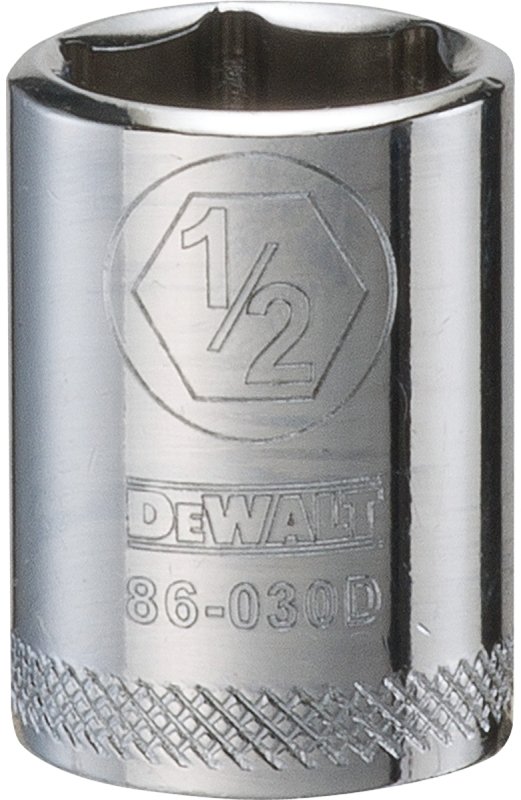 SOCKET 1/4 DRIVE 6PT 1/2IN    