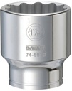 SOCKET 3/4DRIVE 12PT 1-11/16IN