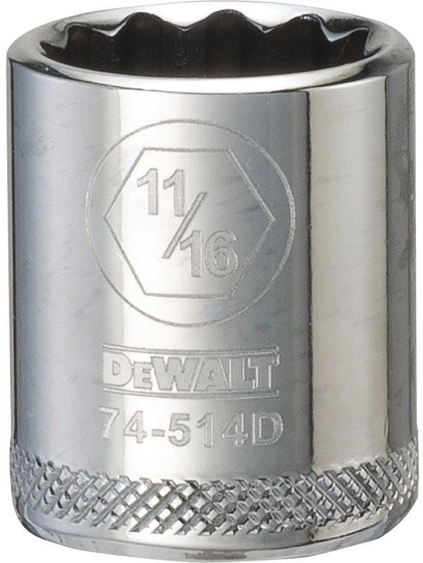 SOCKET 3/8 DRIVE 12PT 11/16IN 