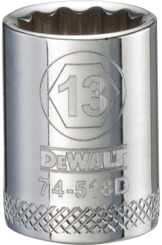 SOCKET 3/8 DRIVE 12PT 13MM    