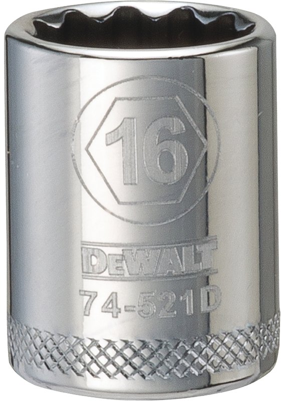 SOCKET 3/8 DRIVE 12PT 16MM    